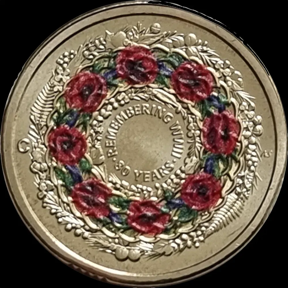 2025 2 Dollar Uncirculated Coin C Mintmark Remembrance 80 Years product image