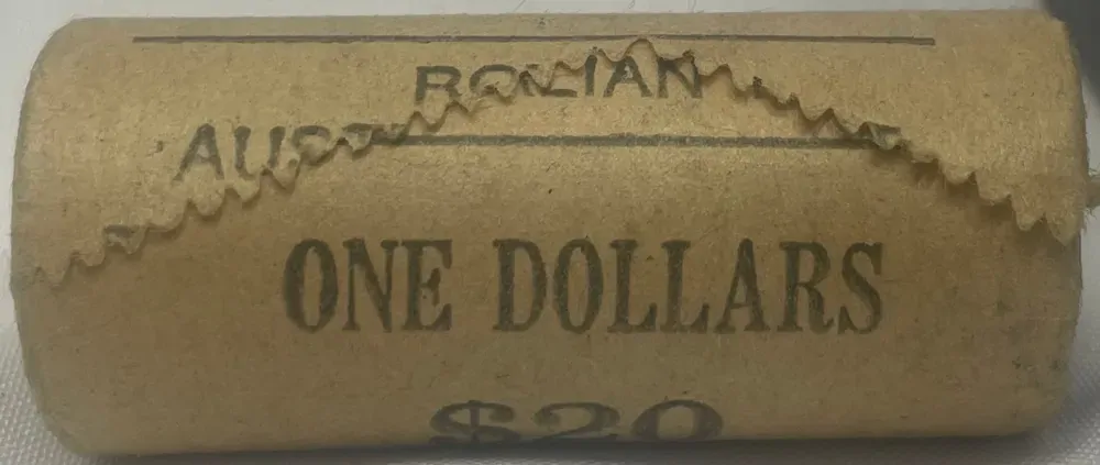 1986 1 Dollar RAM Roll Year of Peace Tails / Tails product image