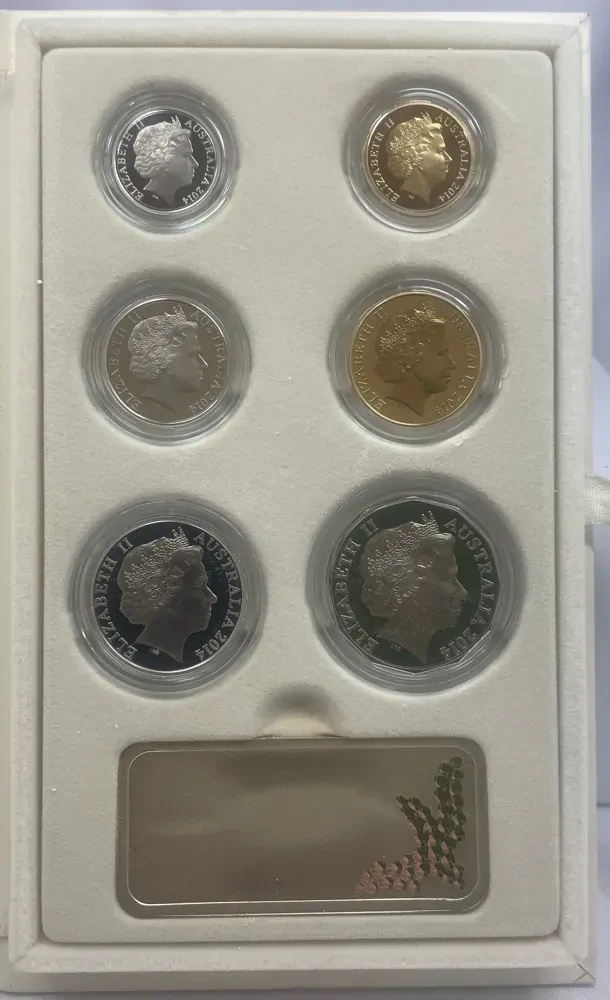Australia 2014 Wedding Coin Set product image