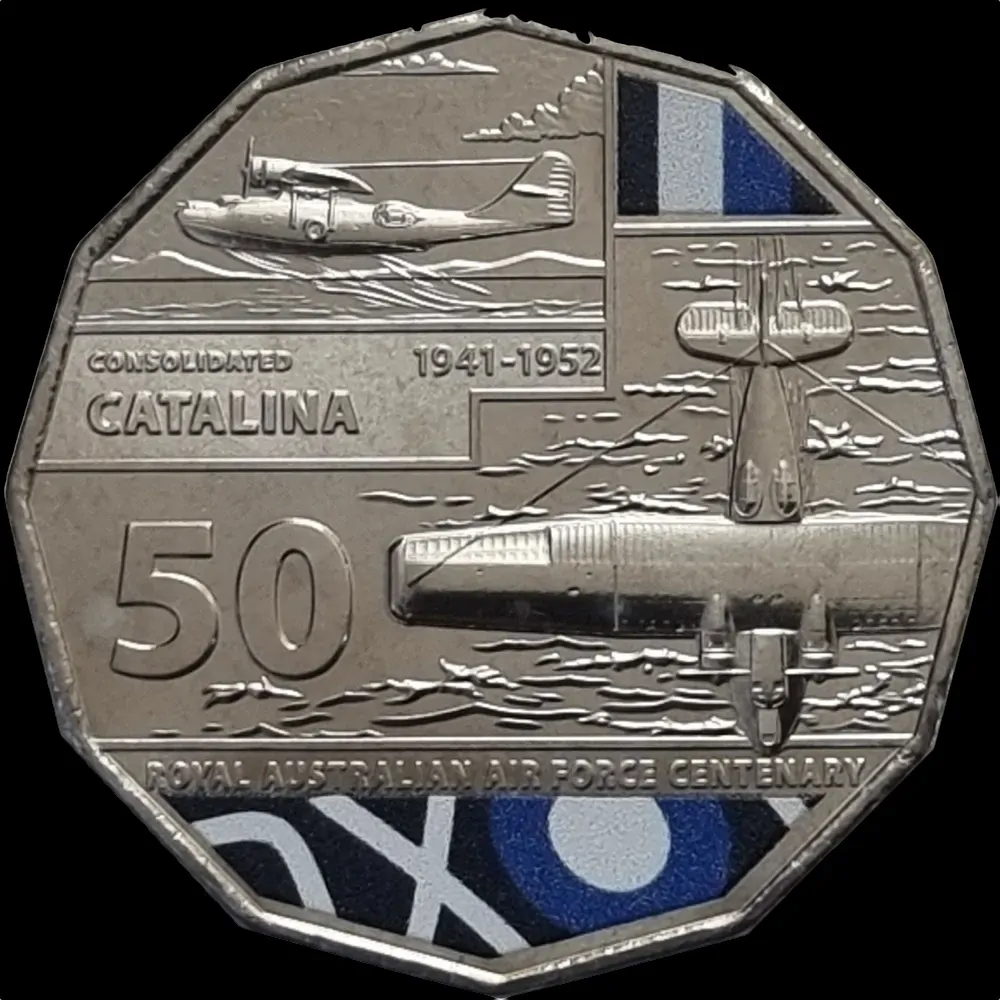 2021 50 Cent Uncirculated Coin Consolidated Catalina Ex Set product image