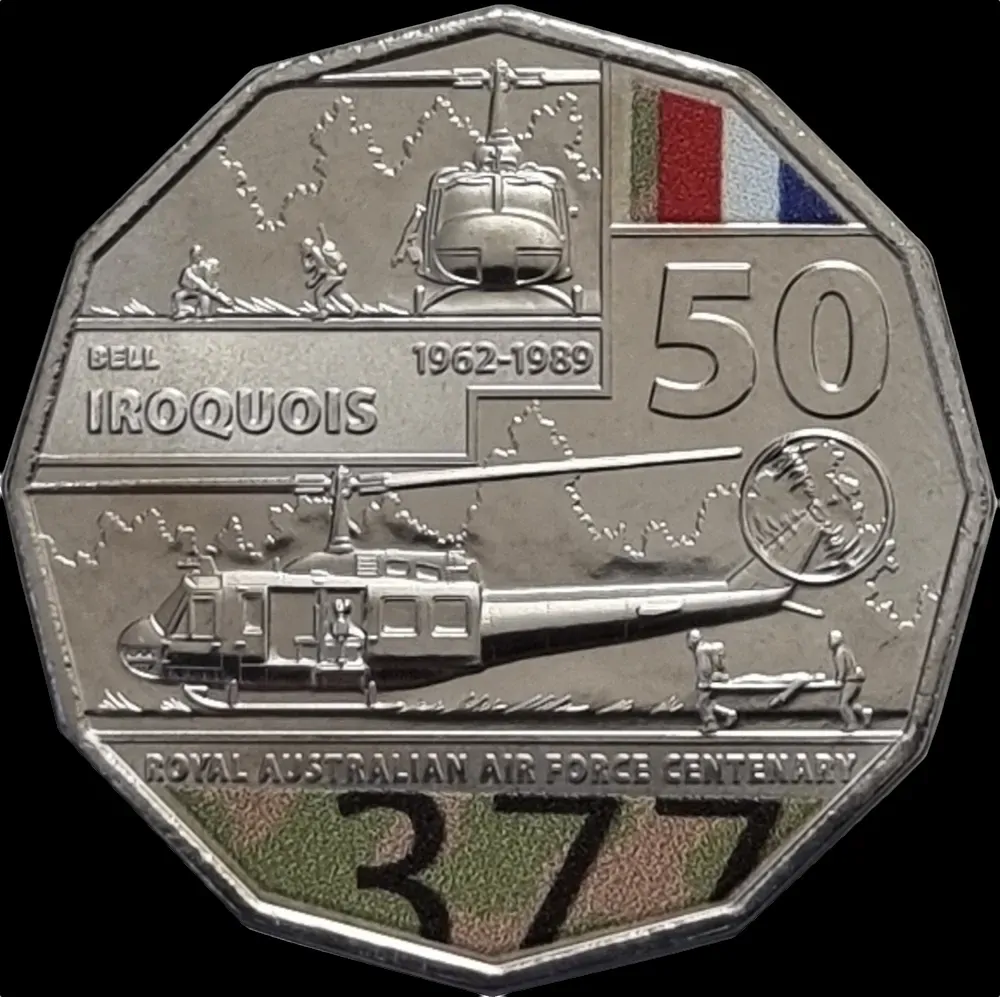 2021 50 Cent Uncirculated Coin Bell Iroquois Ex Set product image