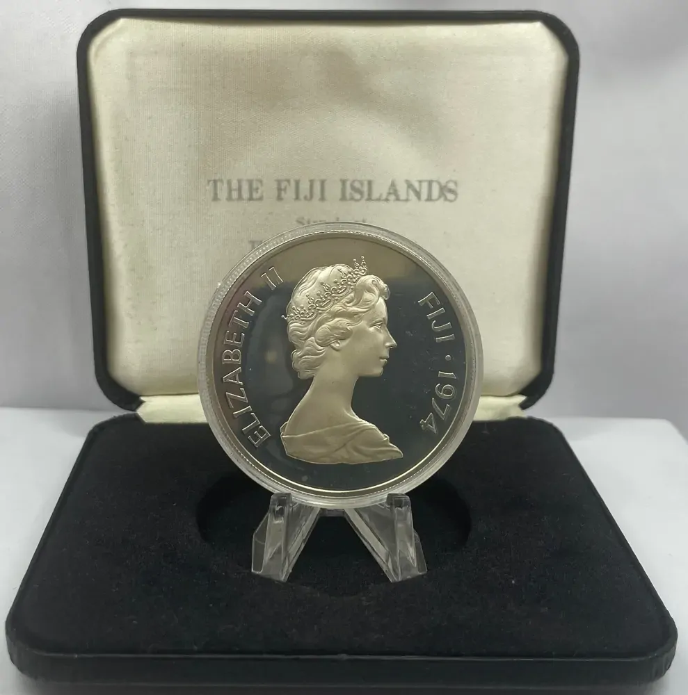 Fiji 1974 Silver 25 Dollars Proof Coin Centennial product image
