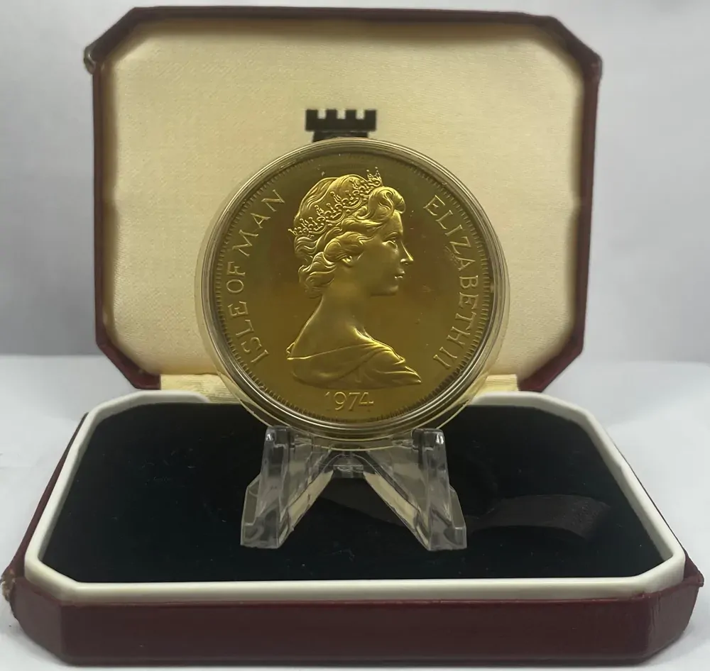 Isle of Man 1974 Silver Crown Proof Winston Churchill product image