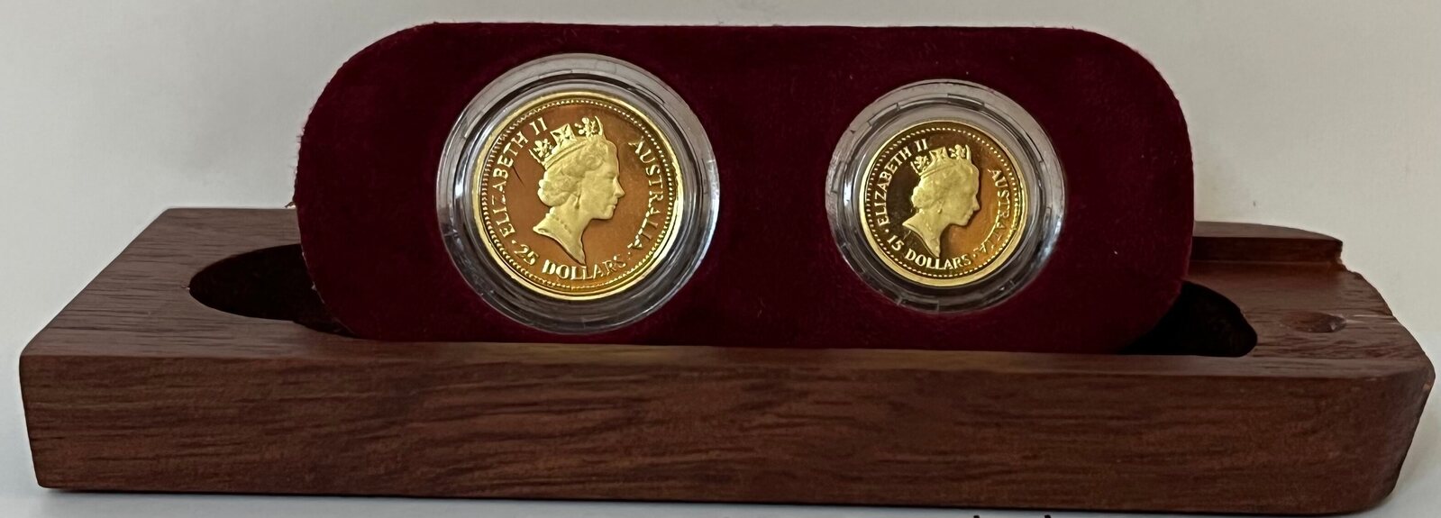 1987 Gold Two Coin Proof Set (1/4 And 1/10) product image