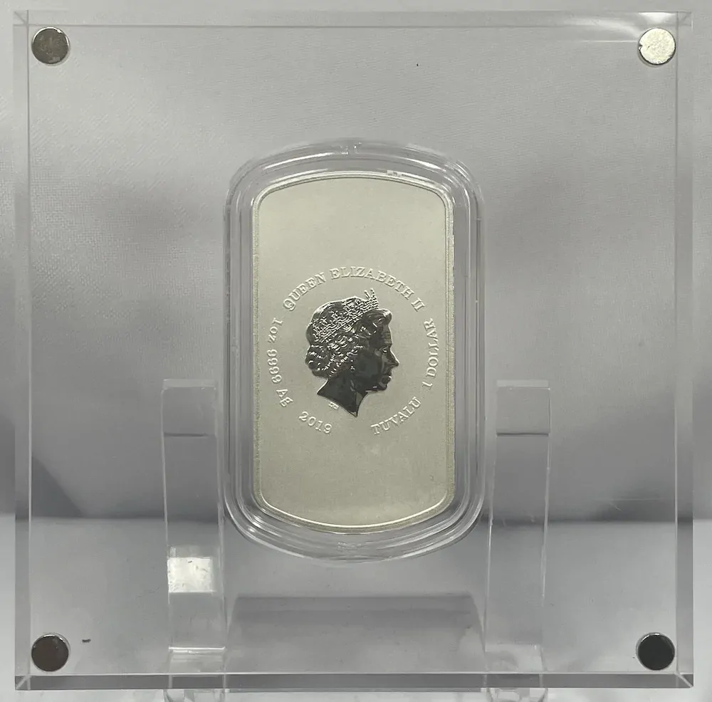 2019 Silver 1 Ounce Proof Coin Simpsons - Duff Beer product image