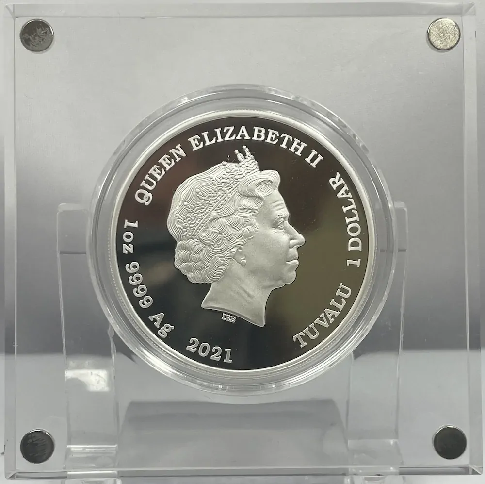 2019 Silver 1 Ounce Proof Coin Simpsons - Itchy & Scratchy product image