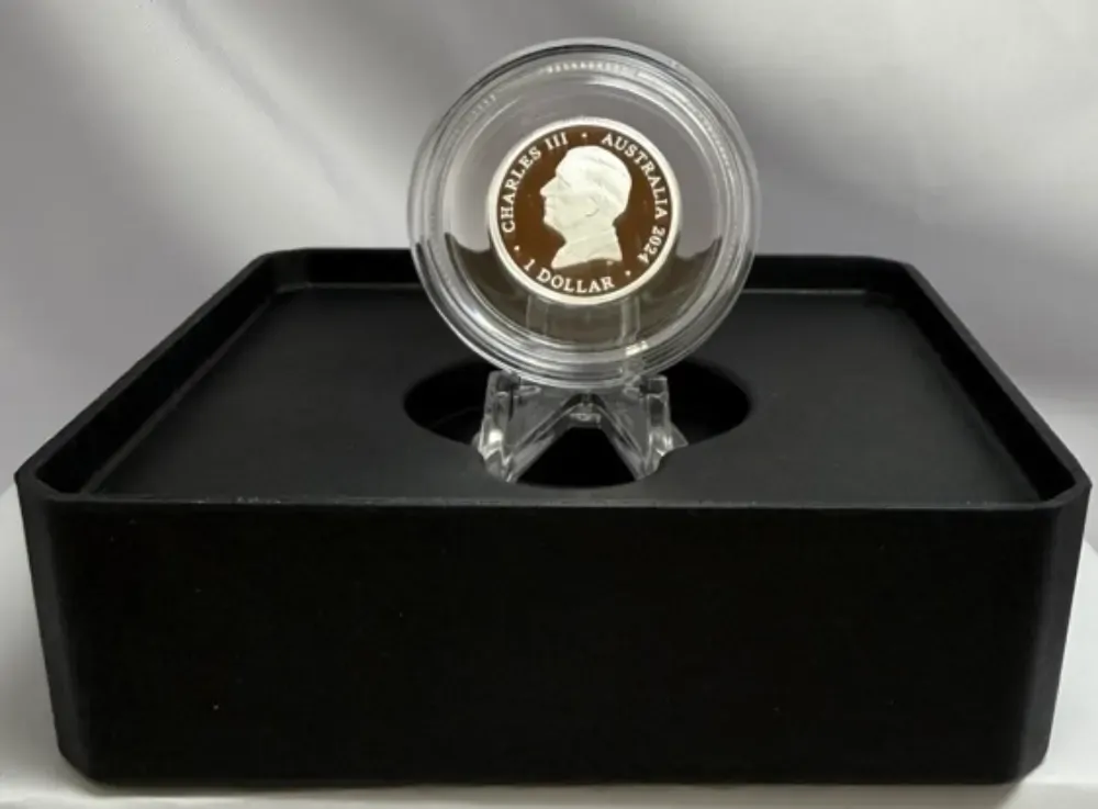 2024 Silver 1 Dollar Proof Coin C Australia in Space Out of this World product image