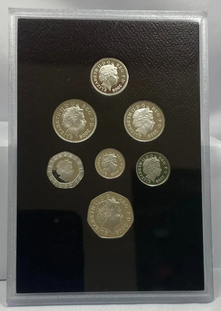 United Kingdom 2008 Silver Proof Coin Set Emblems of Britain product image