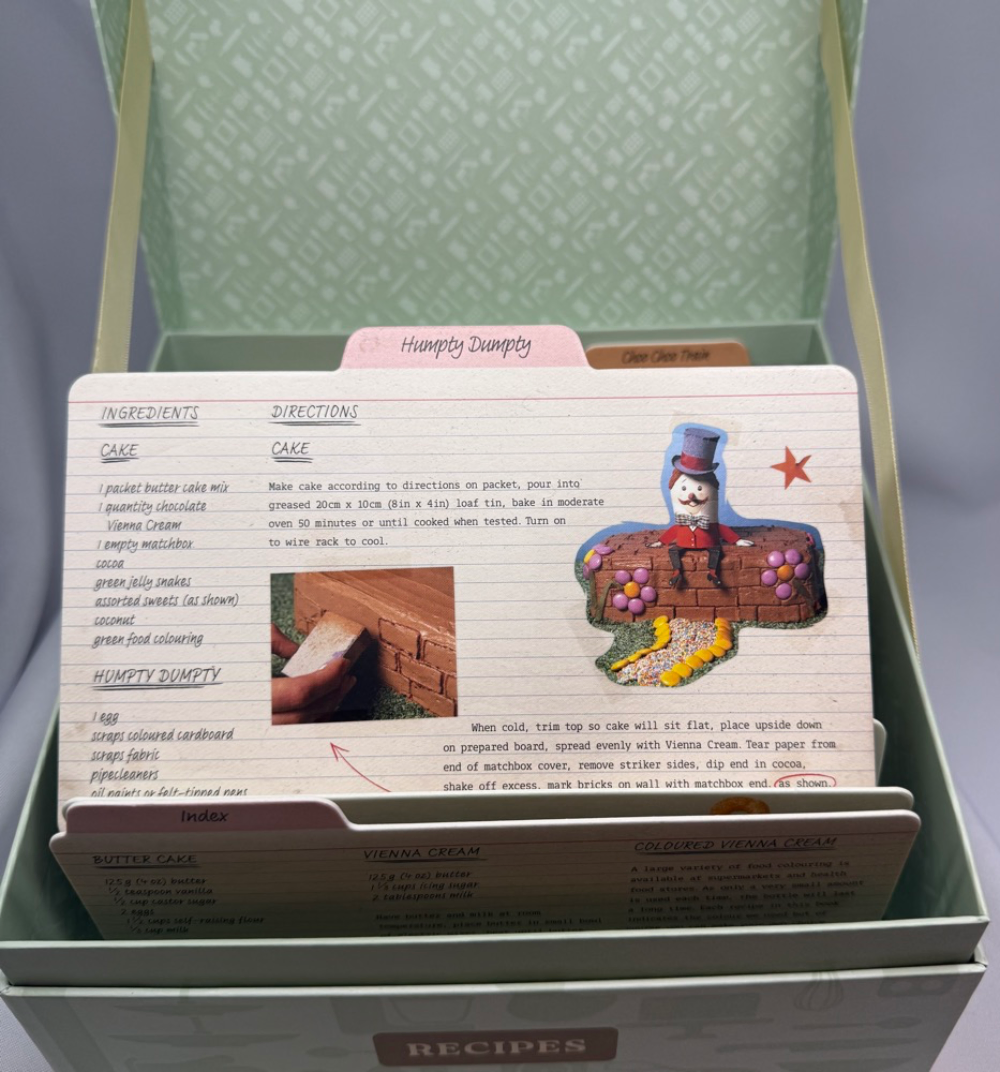 2025 Women's Weekly 12 Coin Set Birthday Cake Recipes in Recipe Box product image