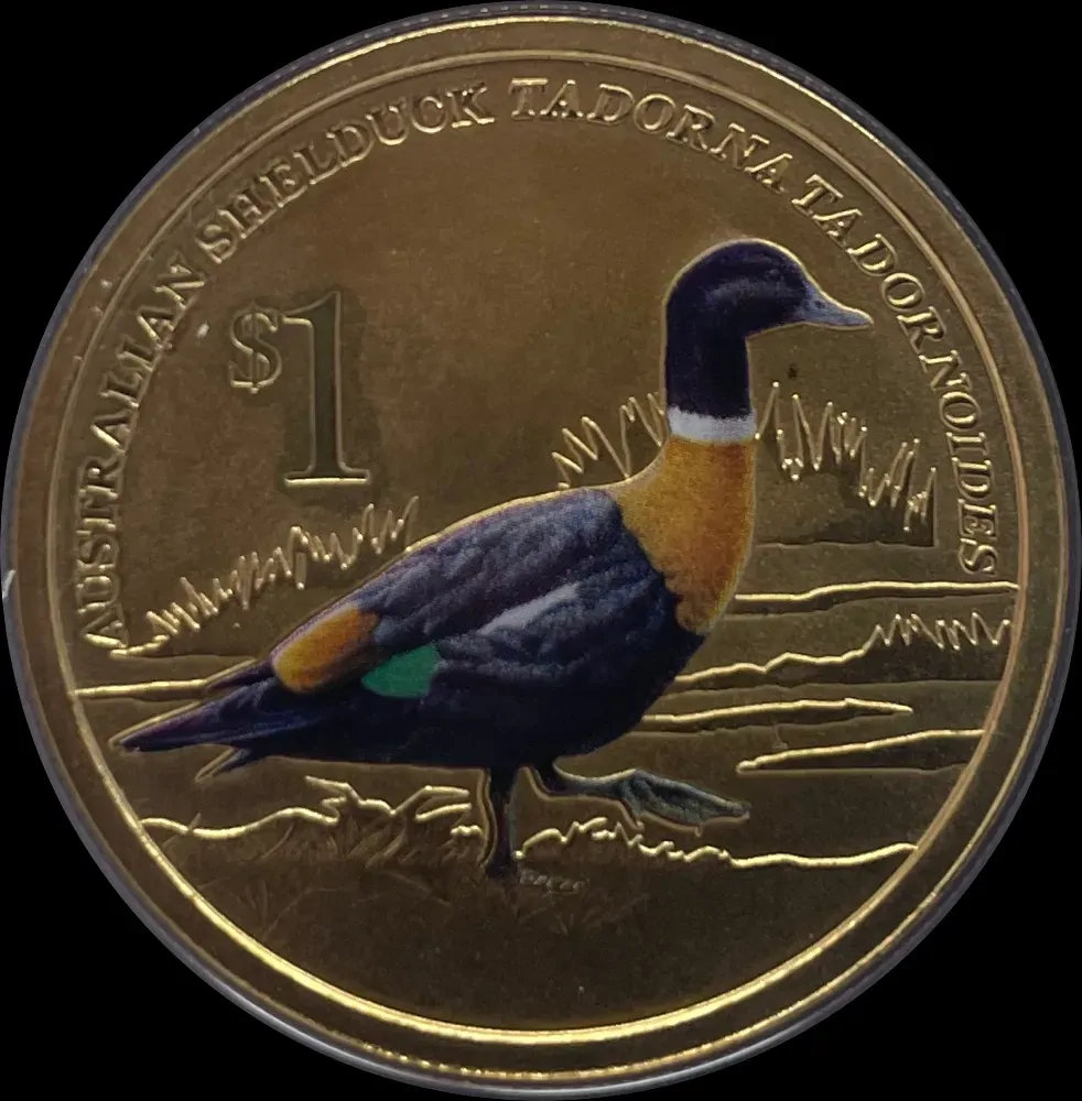 2013 1 Dollar PNC Australian Waterbirds Shelduck product image