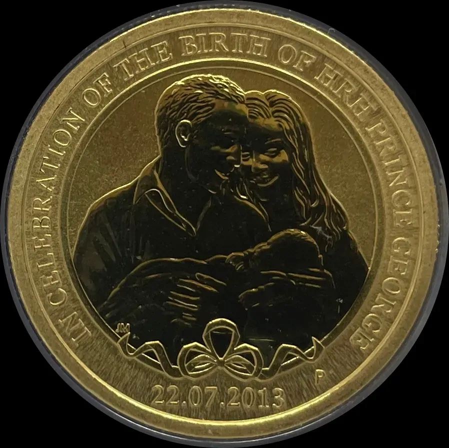 2013 1 Dollar PNC Birth of Prince George product image