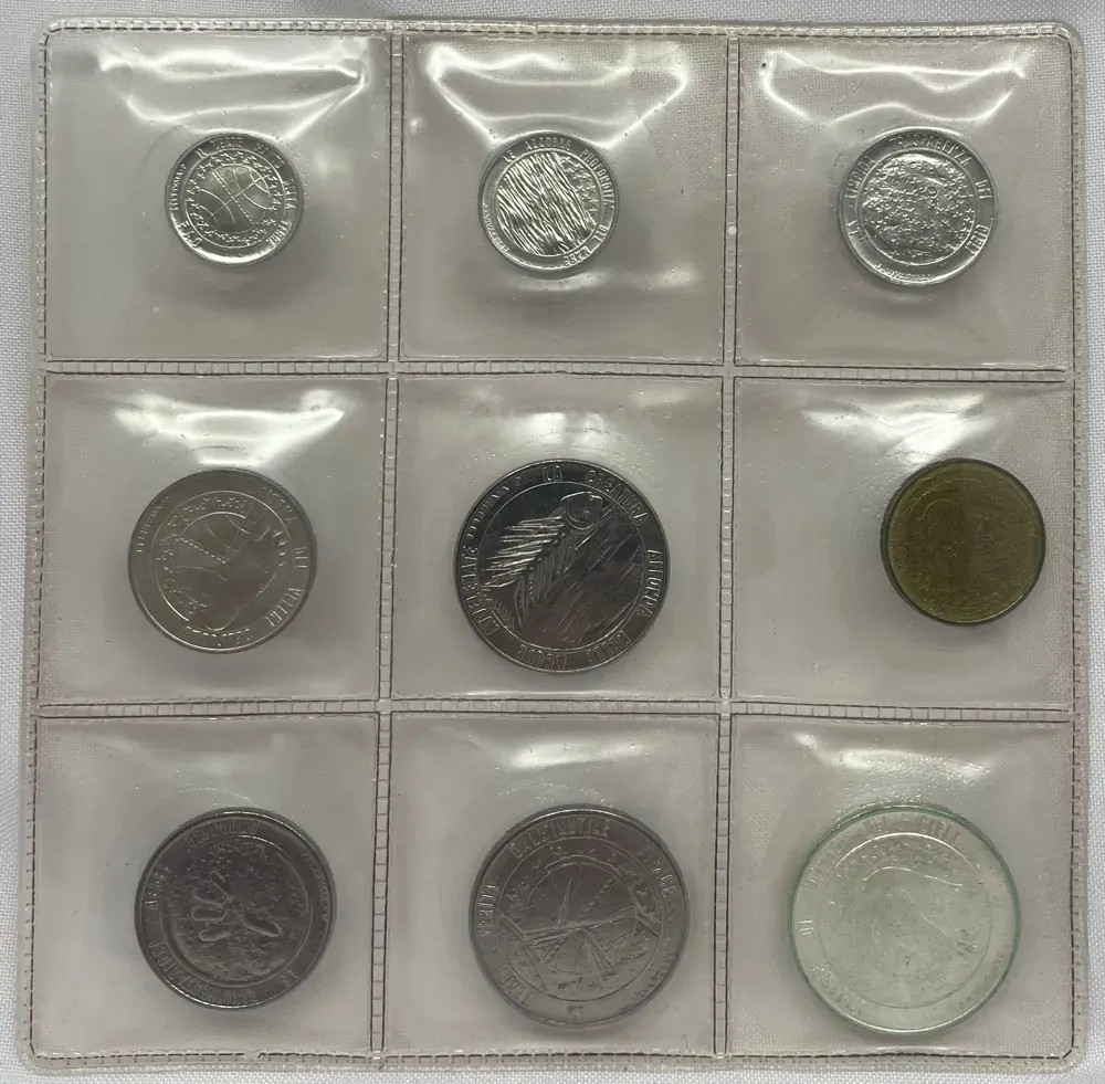 San Marino 1977 Uncirculated Coin Set includes Silver 500 Lire Protection of Nature product image
