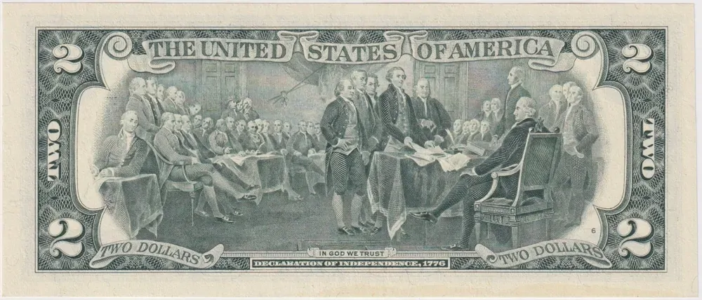 United States 2000 Millennium $2 Star Note Folder product image