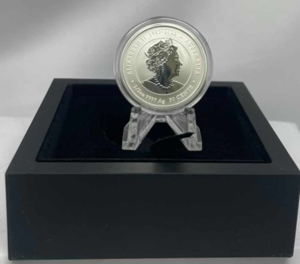 2024 Silver 1/2oz Coloured Proof Coin Lunar Dragon product image