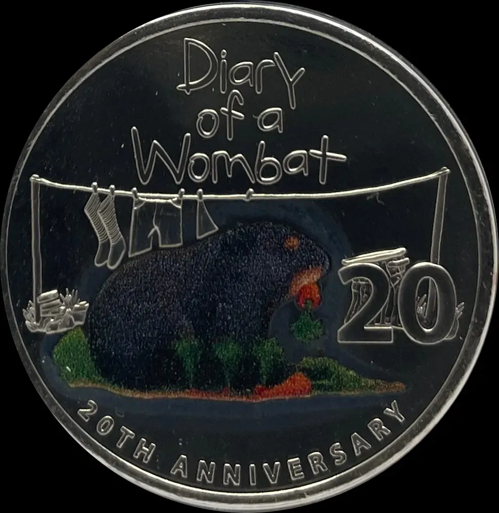 2022 20 Cent PNC Diary of a Wombat product image