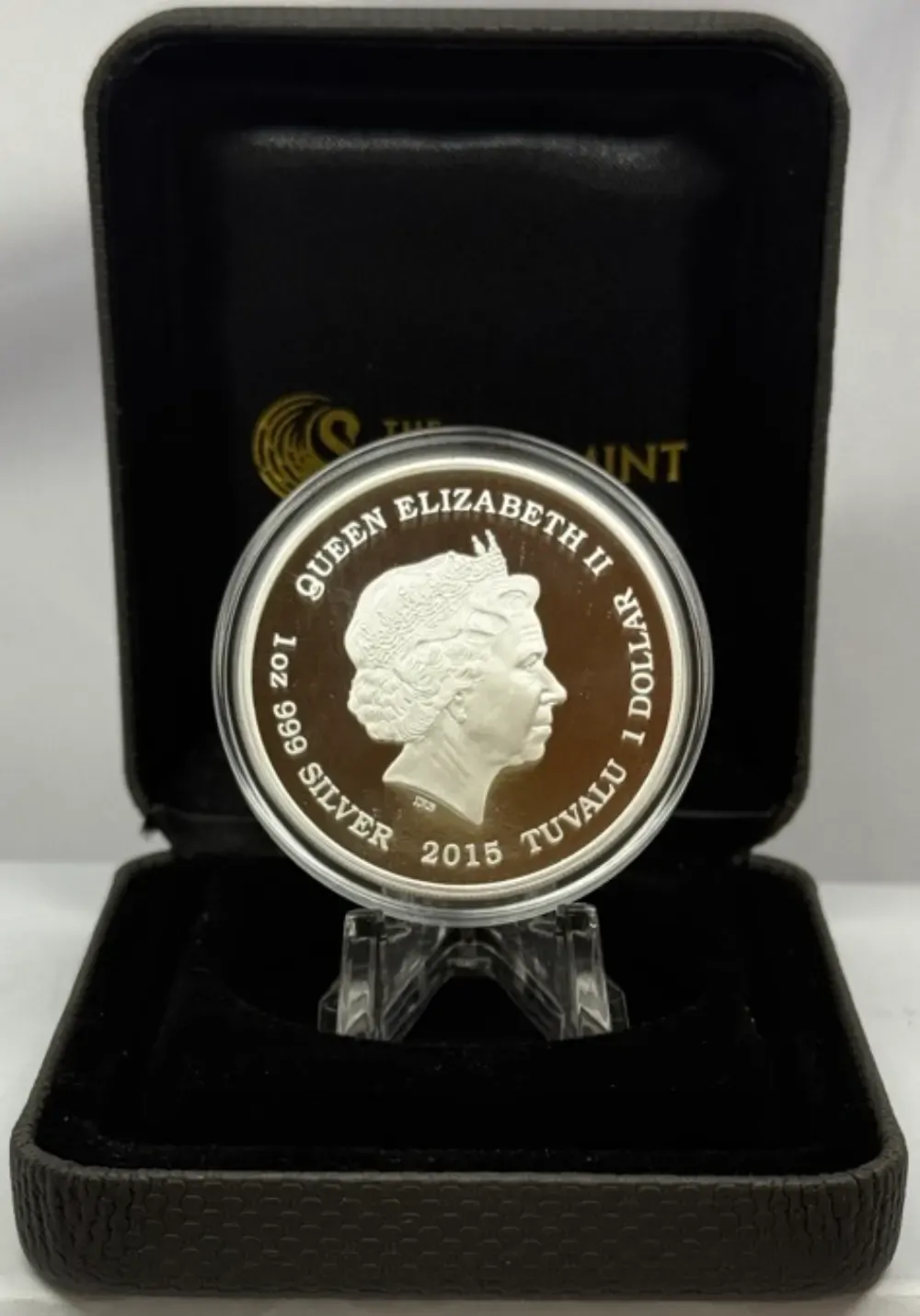 2015 Silver 1oz Proof Coin Bruce Lee 75 Years product image