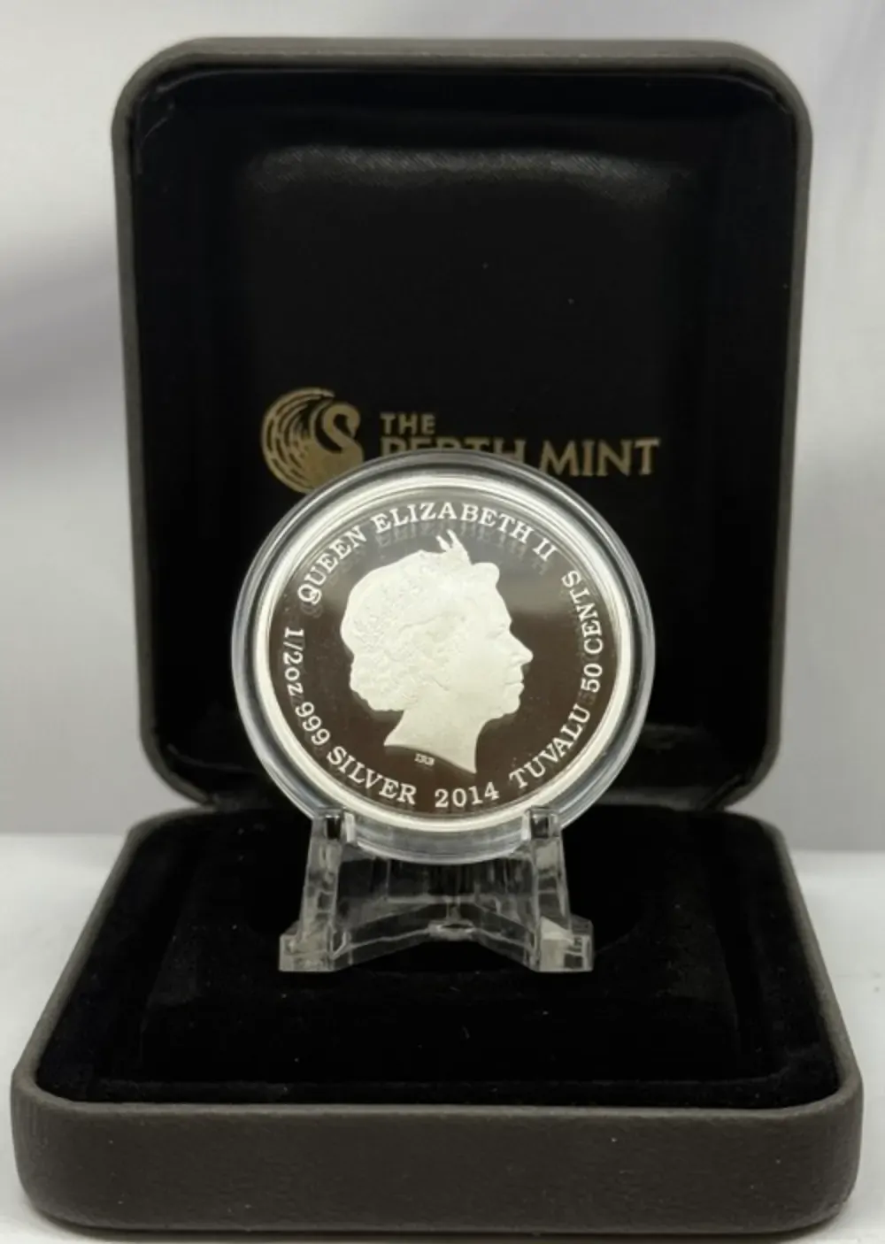2014 Silver 1/2 Ounce Proof Coin Mother's Love - Elephant product image