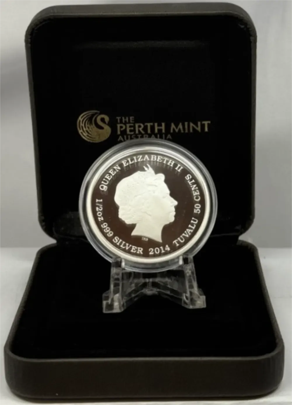 2014 Silver 1/2 Ounce Proof Coin Mother's Love - Giraffe product image