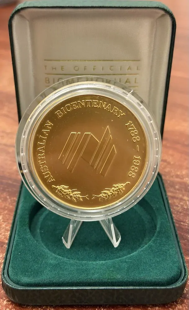 1988 Bronze Medallion Bicentennial product image