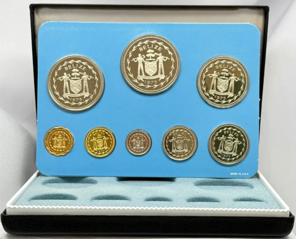Belize 1975 Proof Coin Set product image