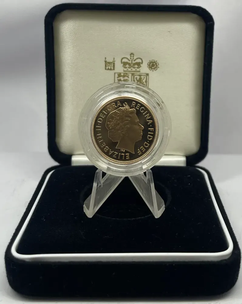 Great Britain 2002 Gold Proof Sovereign  product image