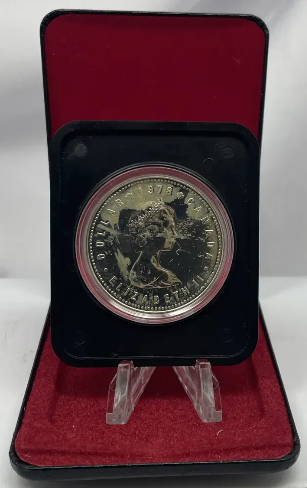 Canada 1978 Silver 1 Dollar Specimen Coin Commonwealth Games product image