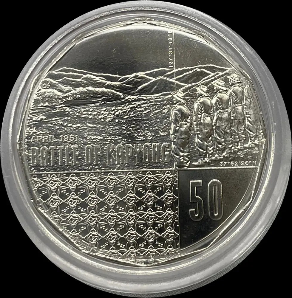2026 50 Cent Uncirculated Coin Battle of Kapyong product image