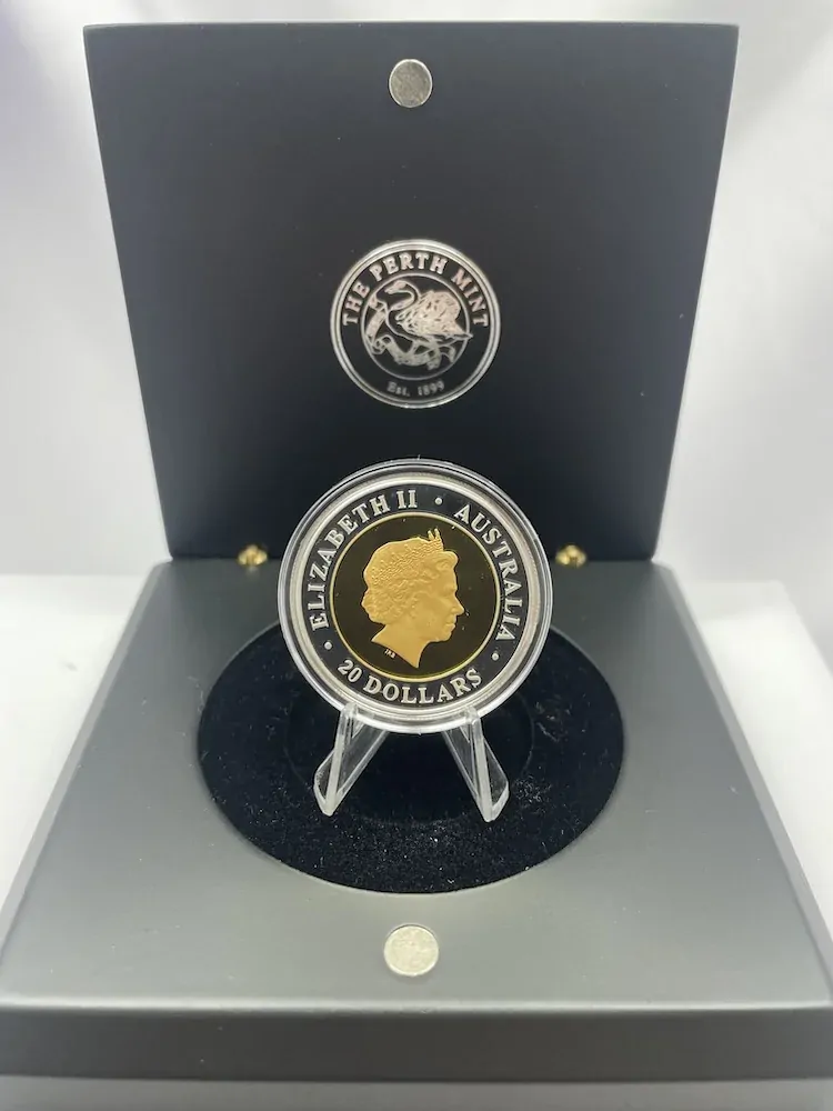 2000 Gold Bimetal Twenty Dollar Proof Coin Millennium product image