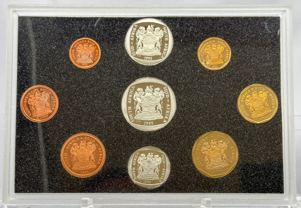 South Africa 1995 Proof Coin Set product image
