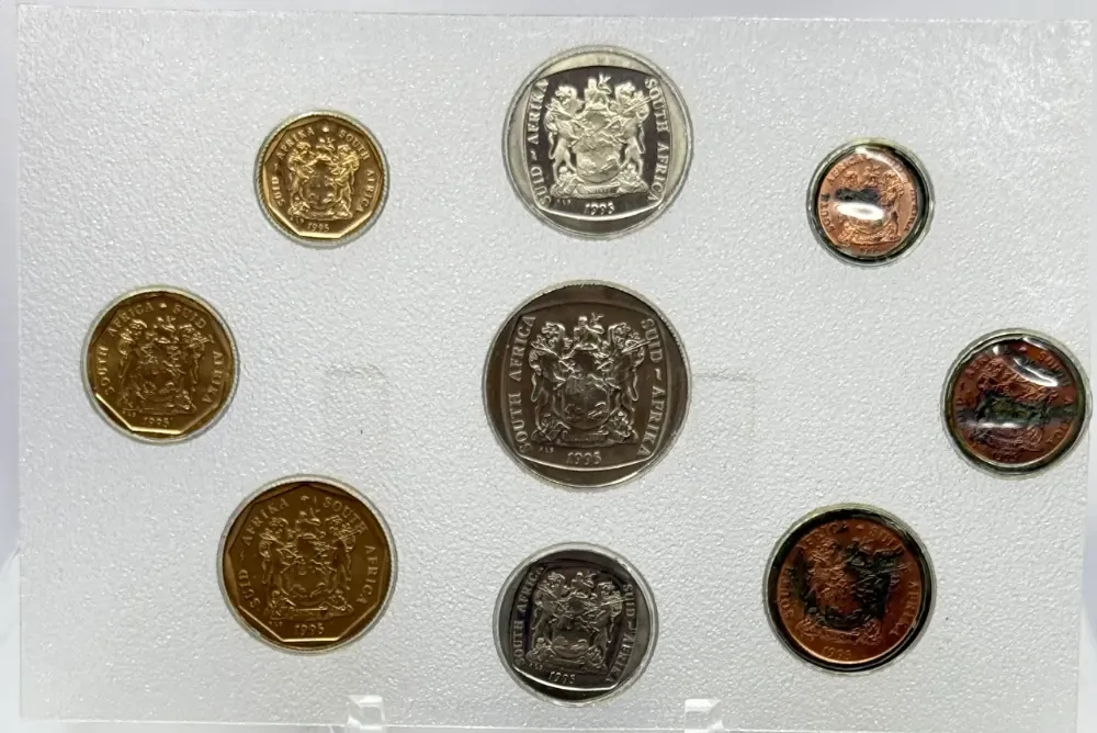 South Africa 1995 Uncirculated Coin Set product image
