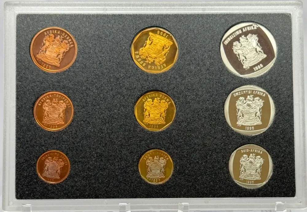 South Africa 1996 Proof Coin Set product image