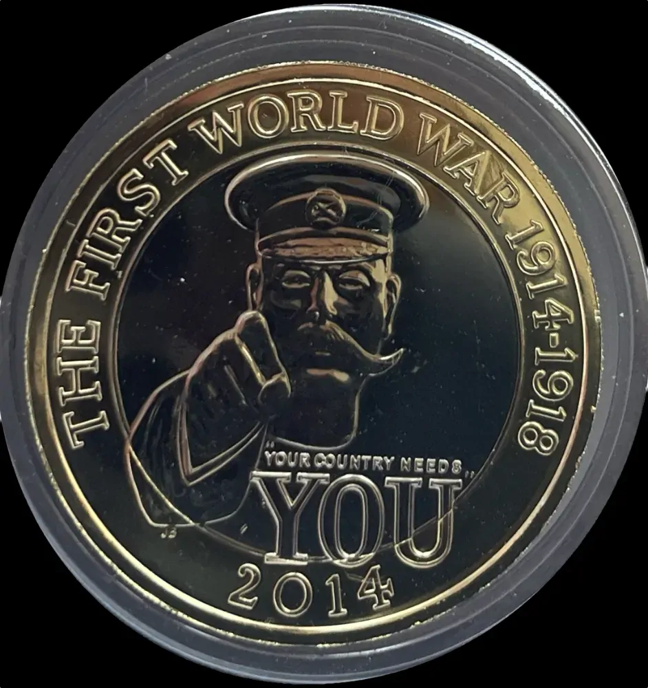 United Kingdom 2014 2 Pounds PNC The Great War product image