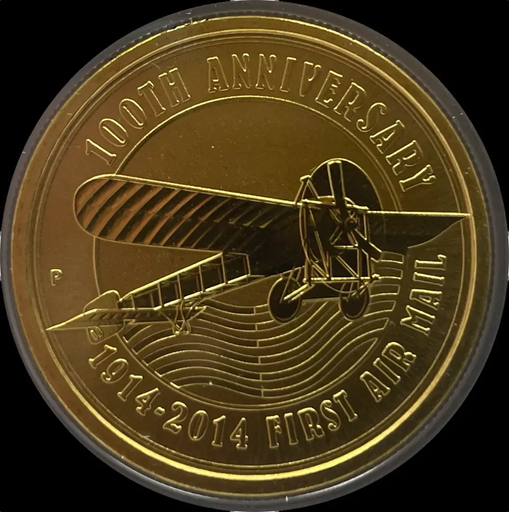 2014 1 Dollar PNC First Air Mail Centenary product image