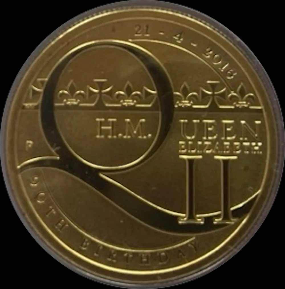 2016 1 Dollar PNC The Queen's 90th Birthday product image