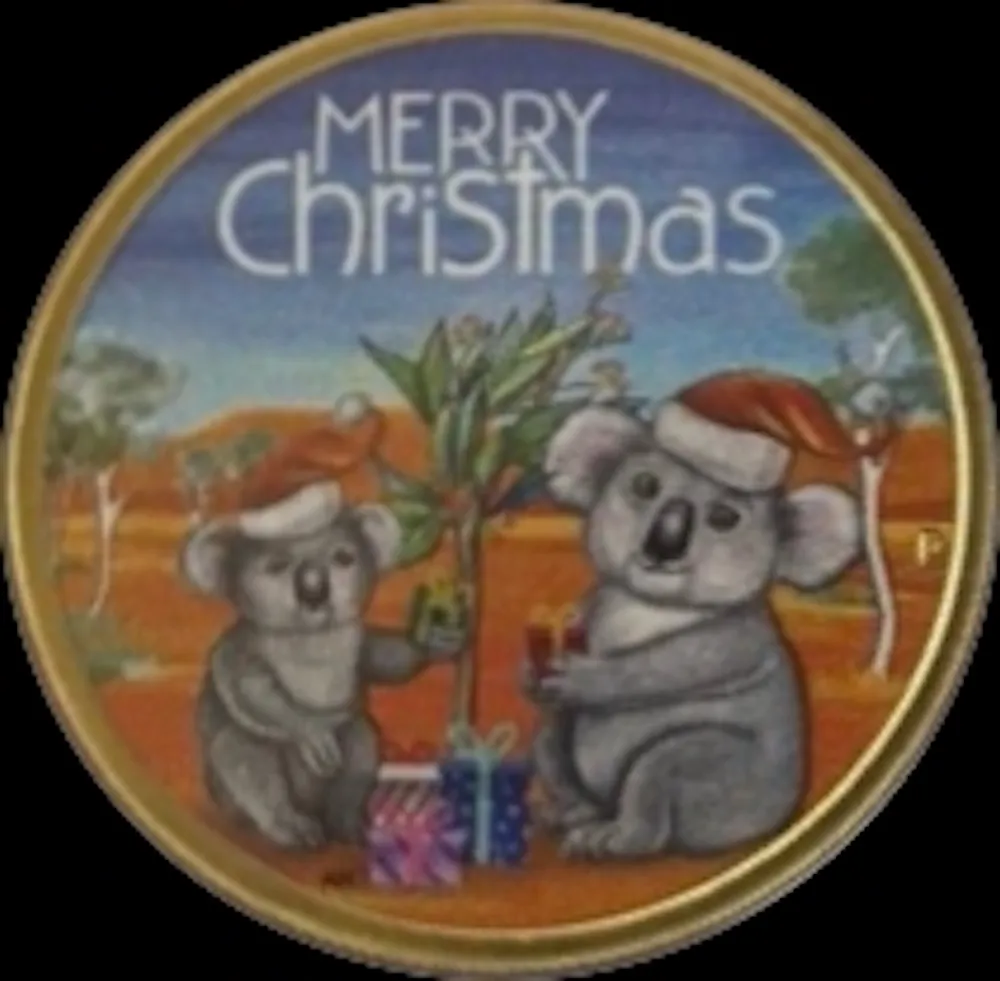 2018 1 Dollar PNC Merry Christmas product image