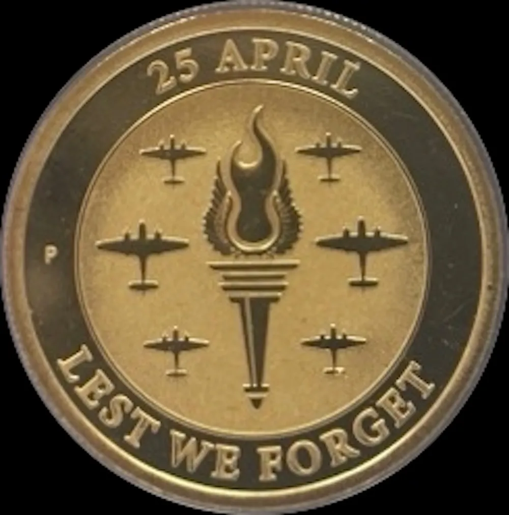 2021 1 Dollar PNC Royal Australian Air force Lest We Forget product image