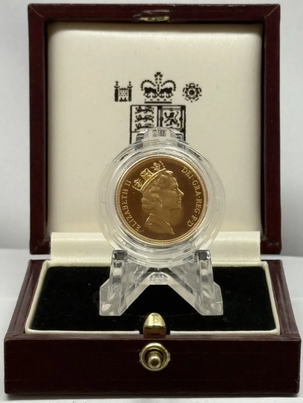 1993 Gold Proof Sovereign Elizabeth II S# SC2 product image