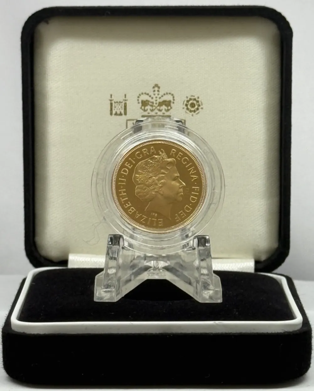 2000 Gold Proof Sovereign Elizabeth II S# SC4 product image