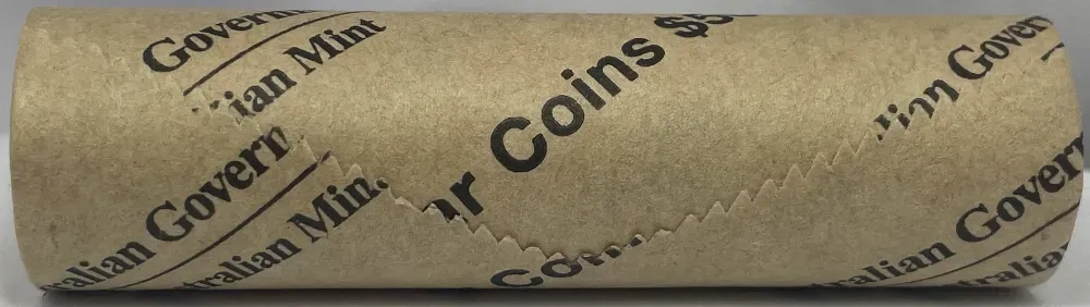 2015 Coloured 2 Dollar Coin Mint Roll Lest We Forget Heads / Tails product image
