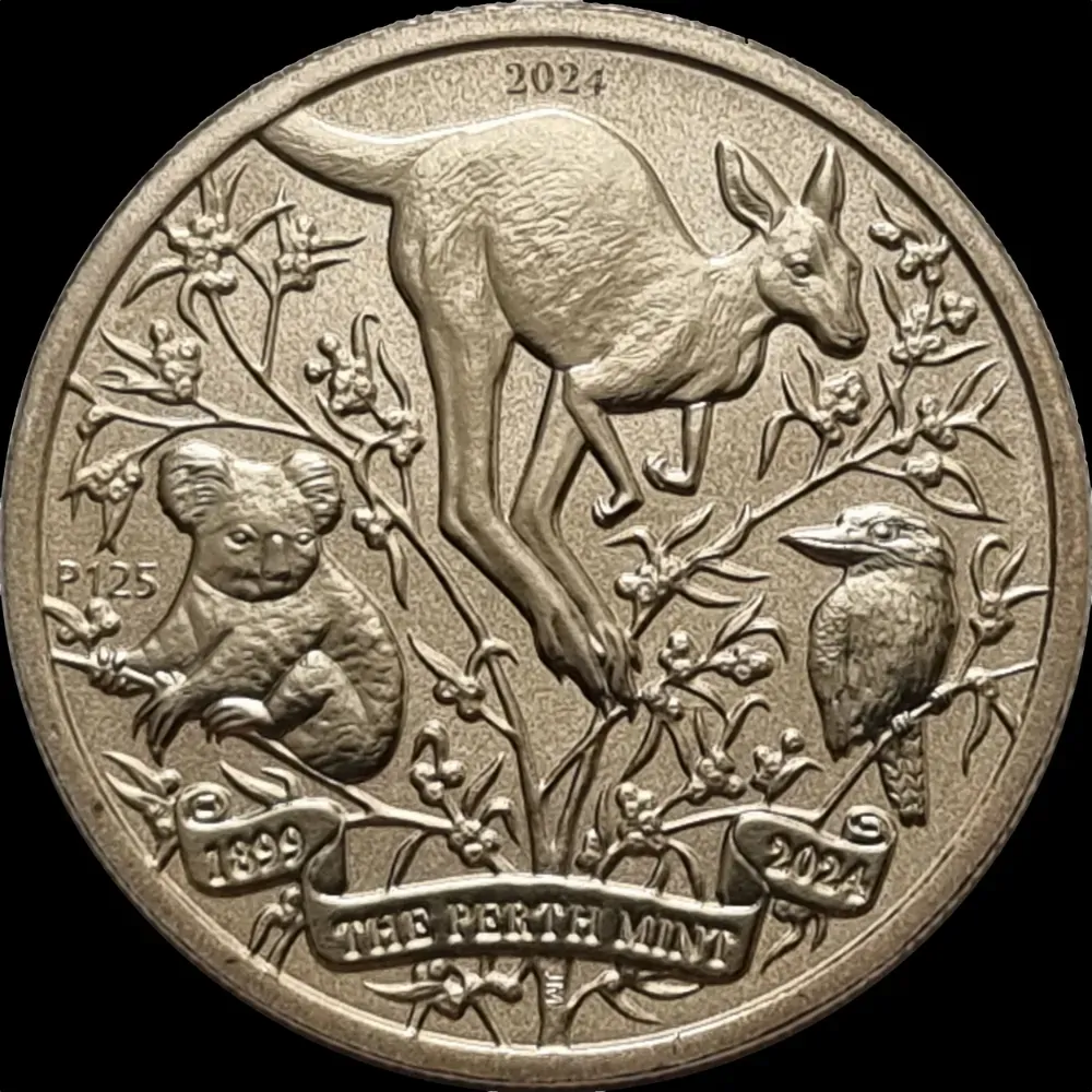 2024 1 Dollar Uncirculated Coin Perth Mint 125th Anniversary product image