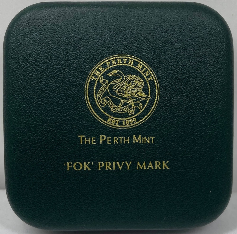 1997 Gold Half Ounce Unc Coin Kangaroo Nugget Unc - Fok Privy Mark product image