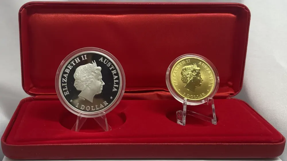 2008 Silver 2 Coin Set Money Fair World Youth Day product image