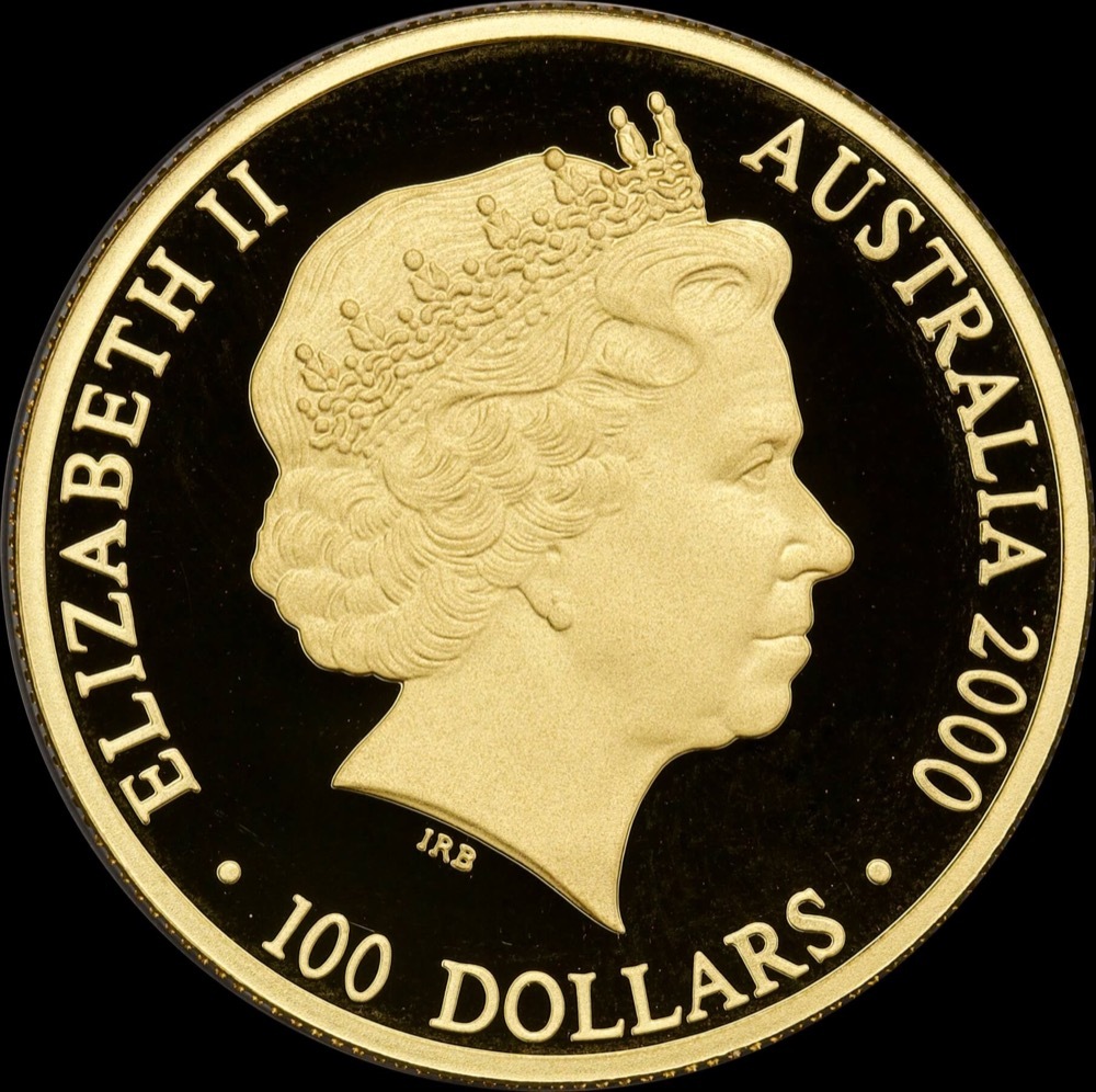 2000 Gold Olympic Proof Coin - Preparation II product image