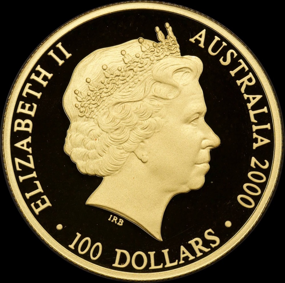 2000 Gold Olympic Proof Coin - Achievement product image