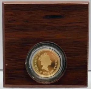 1997 Gold 1/4 Ounce Proof Coin Australian Nugget product image