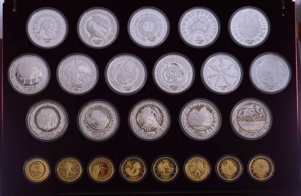 Sydney 2000 Olympic Gold / Silver Proof Millennium Coin Collection product image