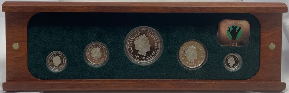 2000 Platinum 5 Coin Set Australian Koala  product image