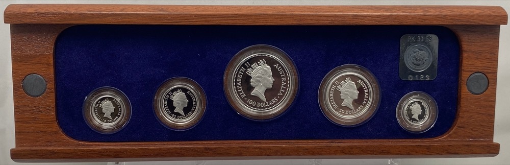 1990 Platinum Five Coin Proof Set Koala product image