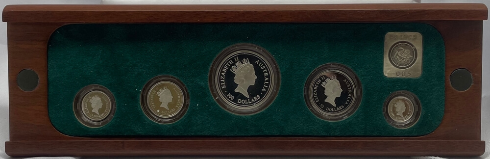 1996 Platinum 5 Coin Set Australian Koala product image