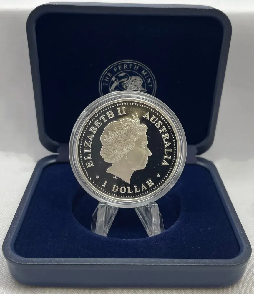 2004 Silver 1 Ounce Proof Coin Antarctic Mawson's Station product image